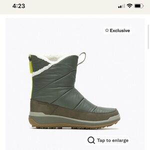 Merrell snowcreek sport mid zip polar waterproof size 8